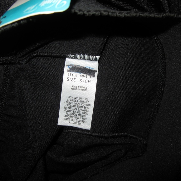 Vtg Vanity Fair Black Skinny Slip - Picture 3 of 4